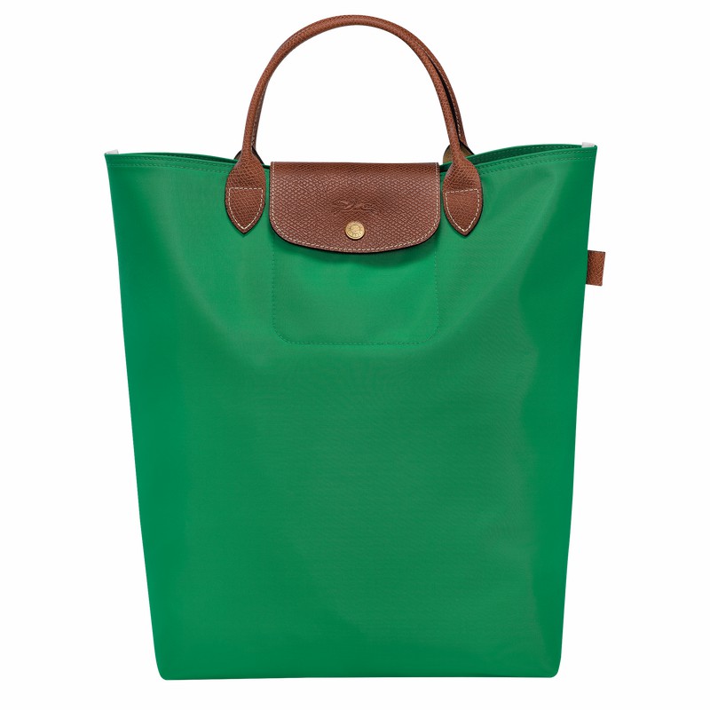 Torby Tote Longchamp Le Pliage Original M Męskie Zielone Polska | 10168089P88-