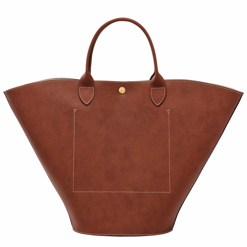 Torby Tote Longchamp ÉPURE XL Damskie Brązowe Polska | 10260HYZ035