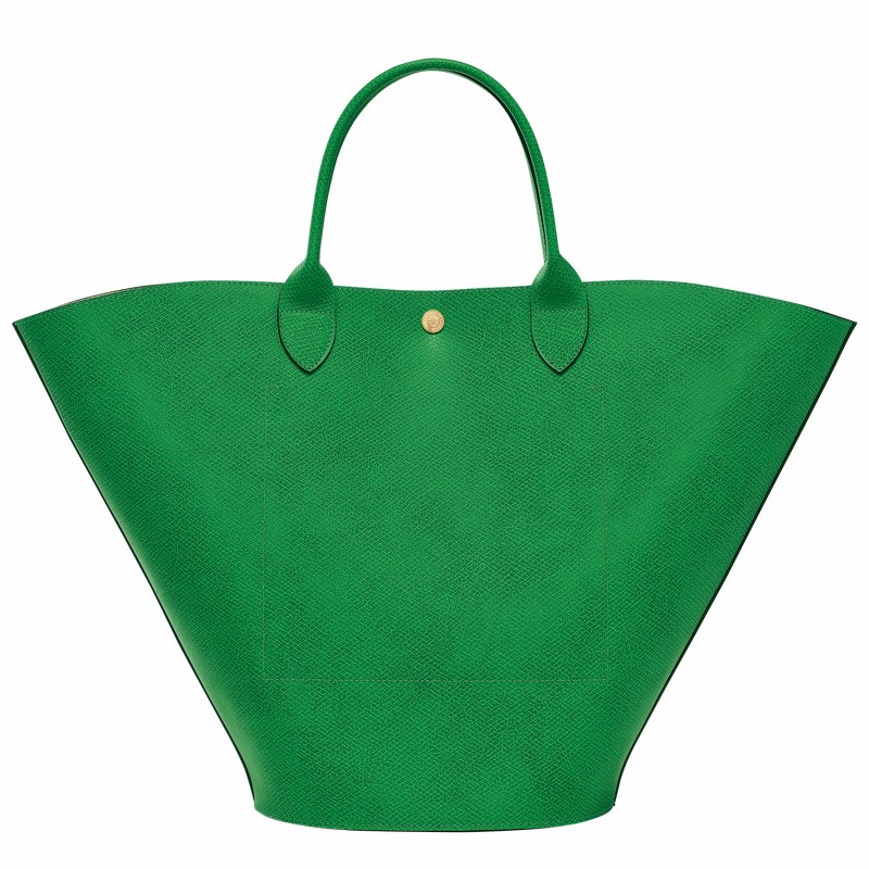 Torby Tote Longchamp ÉPURE XL Damskie Zielone Polska | 10260HYZ129