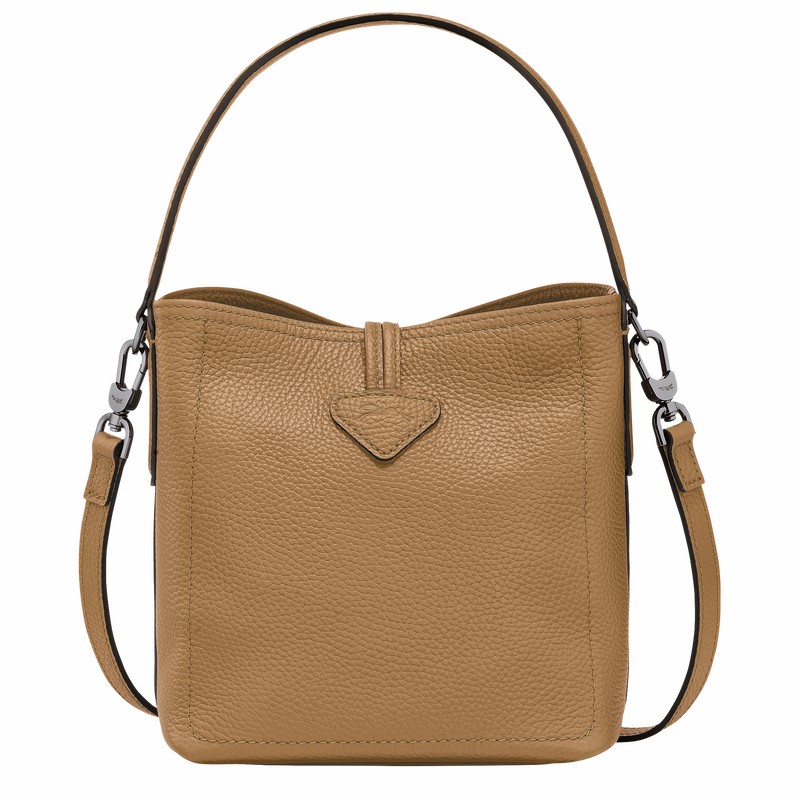 Torebka Bucket Bag Longchamp Le Roseau Essential XS Damskie Khaki Polska | 10159968026