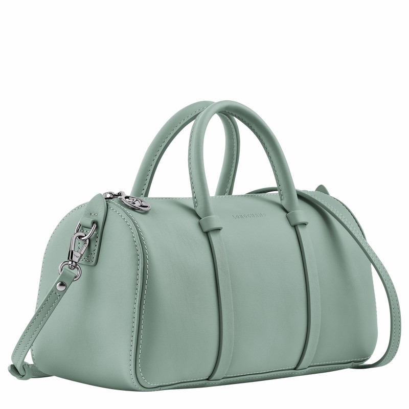 Torebka Longchamp Daylong M Damskie Celadon Polska | 10271HFK282