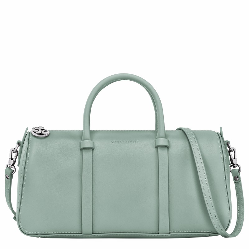 Torebka Longchamp Daylong M Damskie Celadon Polska | 10271HFK282