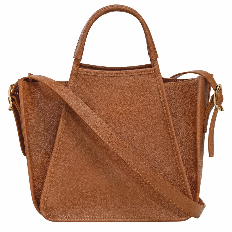 Torebka Longchamp Le FOULONNÉ S Damskie Caramel Polska | 10233021121