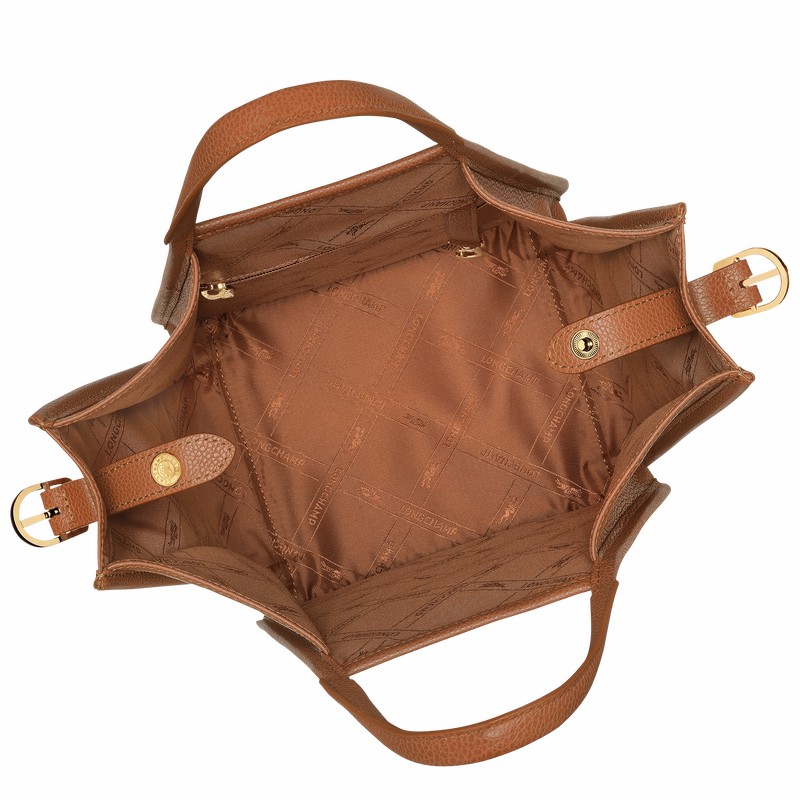 Torebka Longchamp Le FOULONNÉ S Damskie Caramel Polska | 10233021121