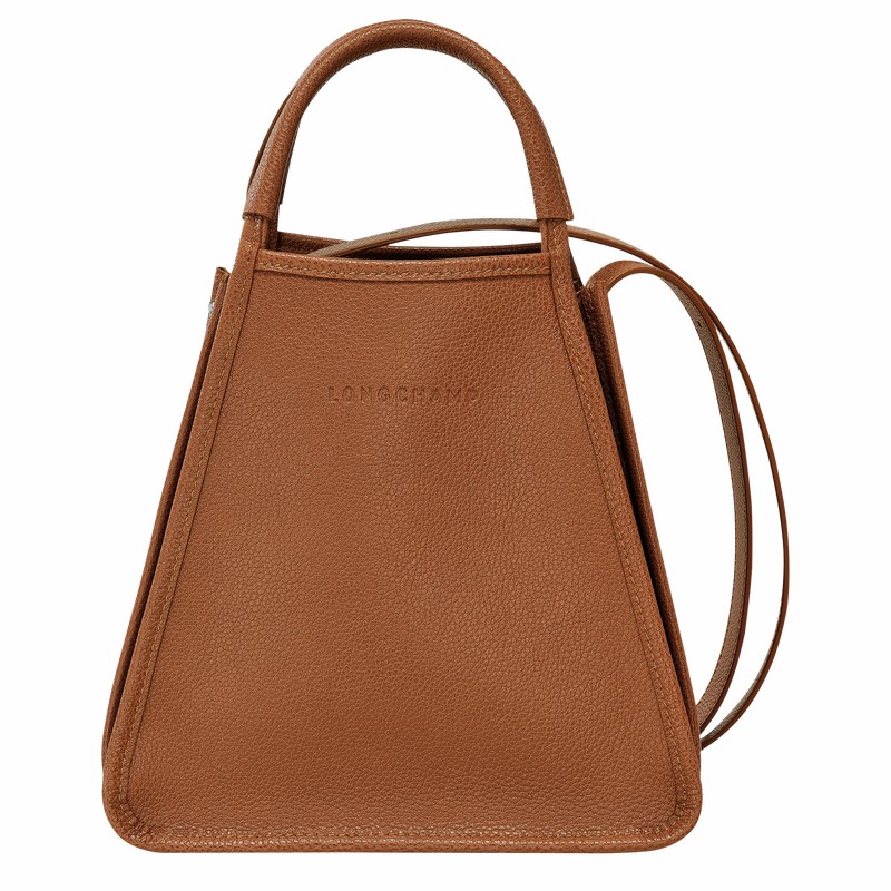 Torebka Longchamp Le FOULONNÉ S Damskie Caramel Polska | 10233021121