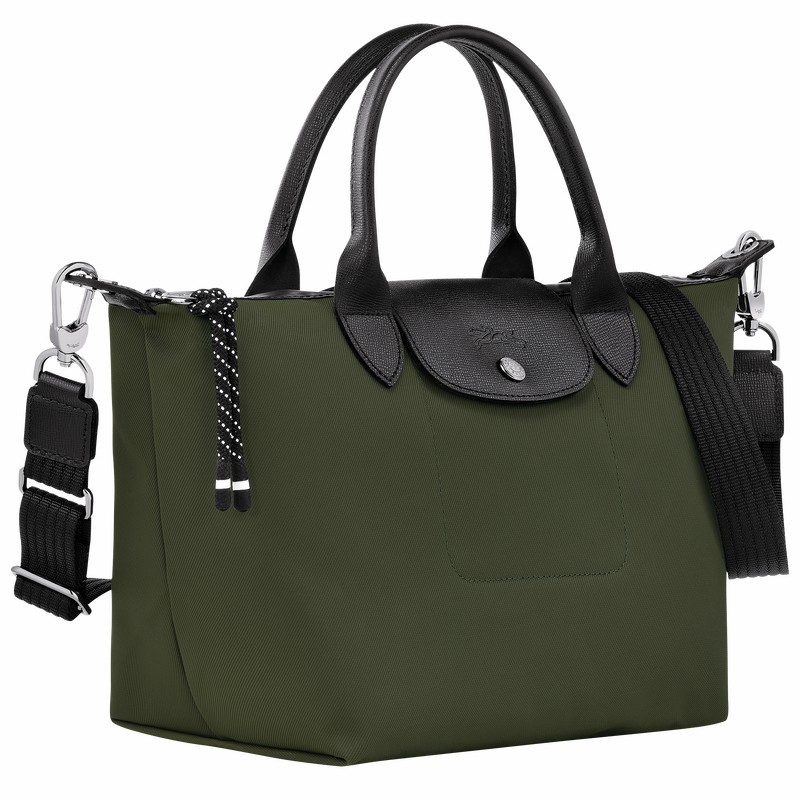 Torebka Longchamp Le Pliage Energy S Damskie Khaki Polska | L1512HSR892