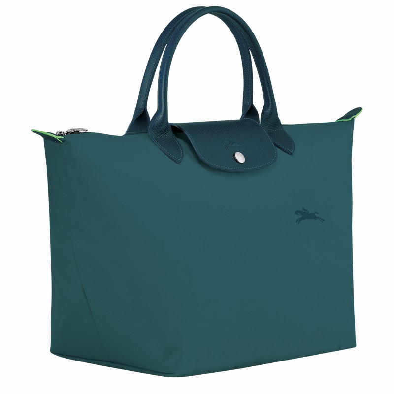 Torebka Longchamp Le Pliage Green M Damskie Paw Polska | L1623919P89