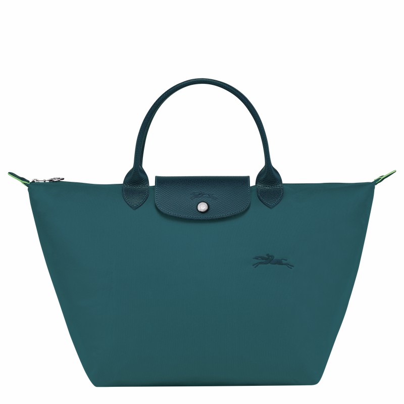 Torebka Longchamp Le Pliage Green M Damskie Paw Polska | L1623919P89