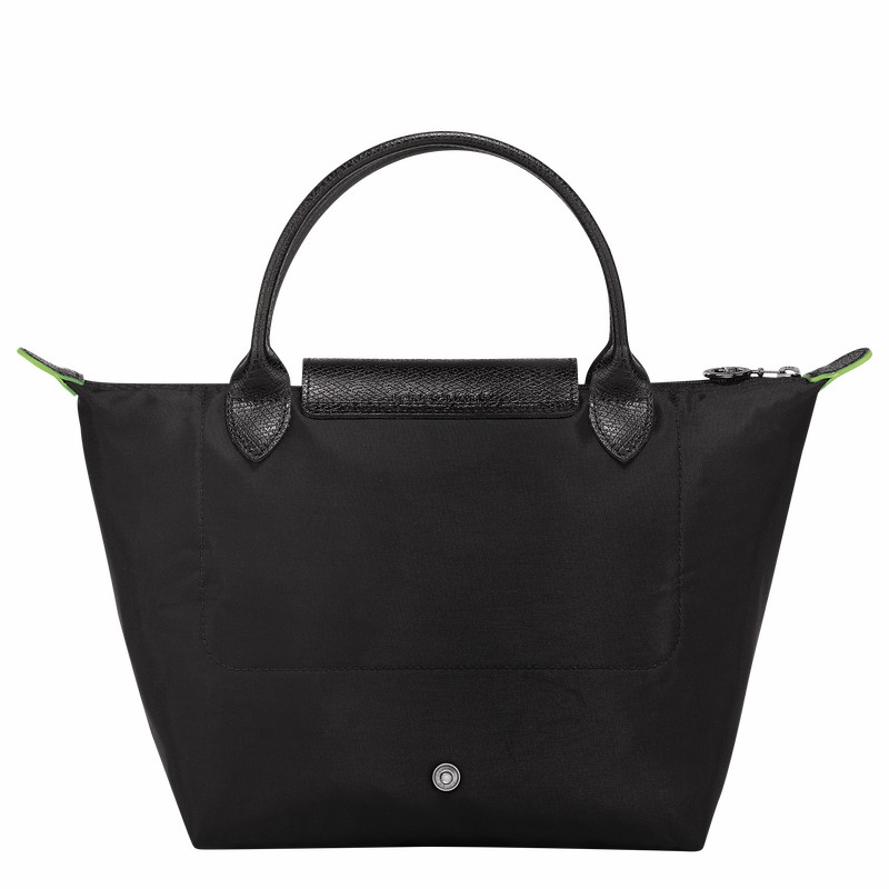 Torebka Longchamp Le Pliage Green S Damskie Czarne Polska | L1621919001