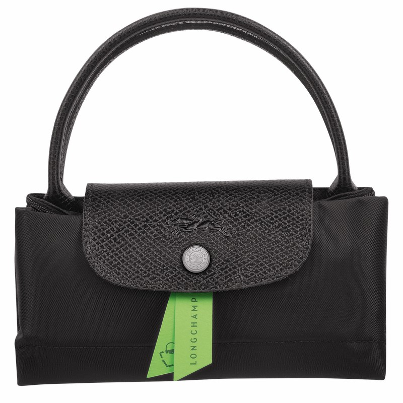 Torebka Longchamp Le Pliage Green S Damskie Czarne Polska | L1621919001