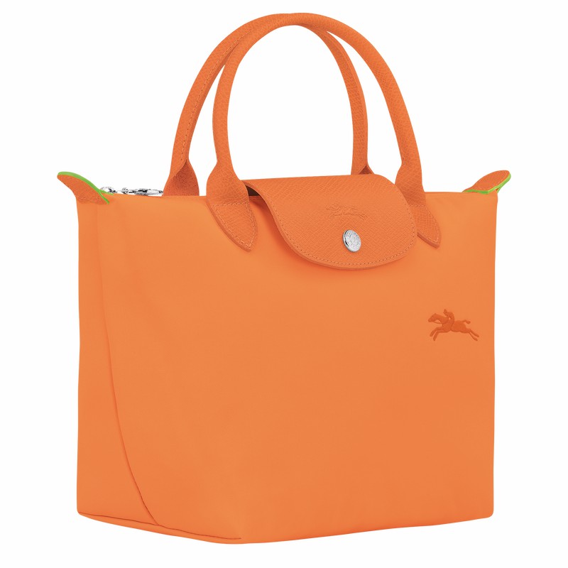 Torebka Longchamp Le Pliage Green S Damskie Pomarańczowe Polska | L1621919P54