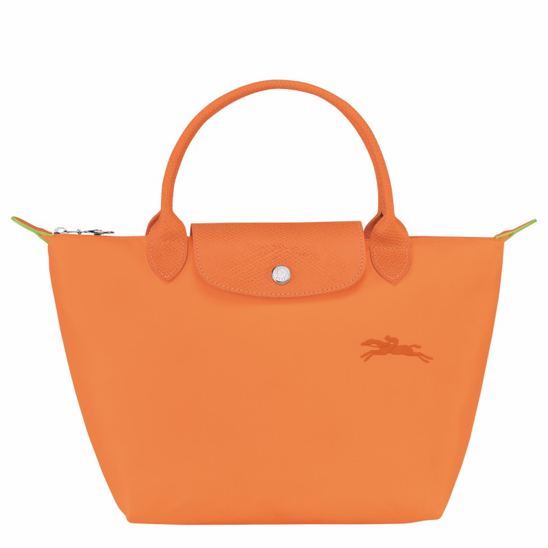 Torebka Longchamp Le Pliage Green S Damskie Pomarańczowe Polska | L1621919P54