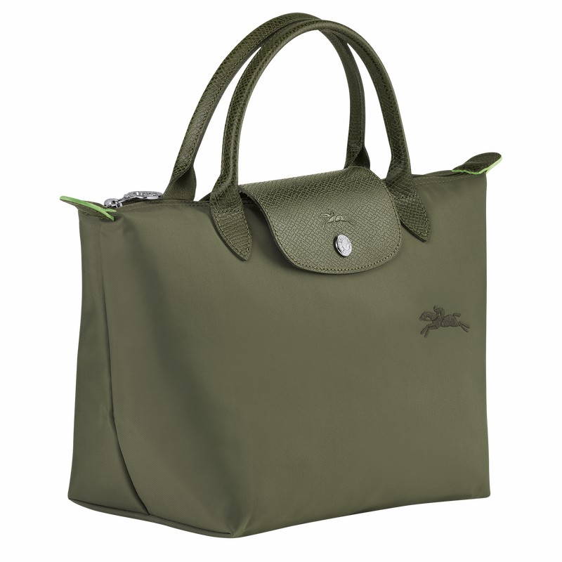 Torebka Longchamp Le Pliage Green S Damskie Zielone Polska | L1621919479