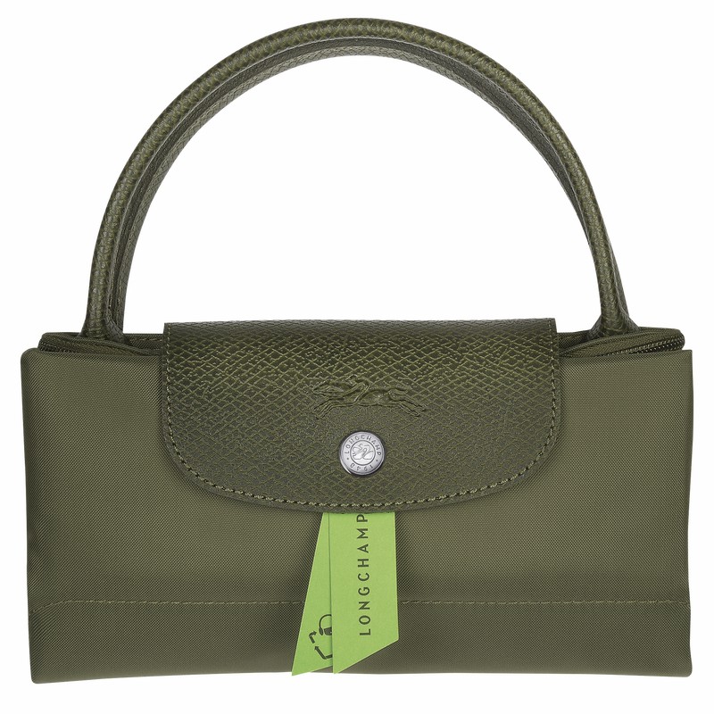 Torebka Longchamp Le Pliage Green S Damskie Zielone Polska | L1621919479