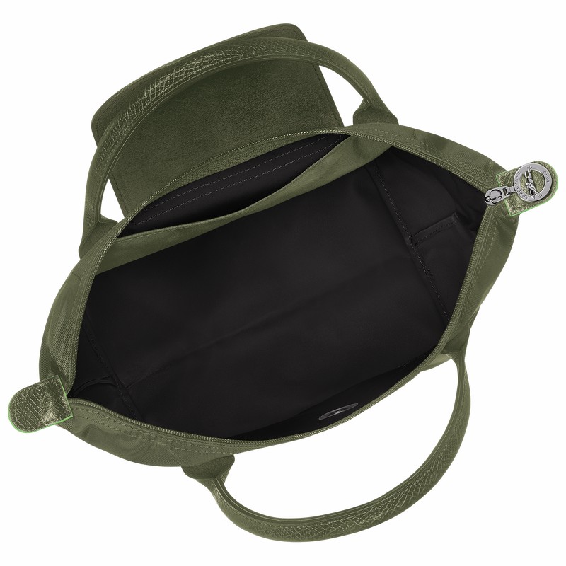 Torebka Longchamp Le Pliage Green S Damskie Zielone Polska | L1621919479