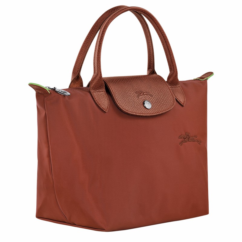 Torebka Longchamp Le Pliage Green S Damskie Brązowe Polska | L1621919404