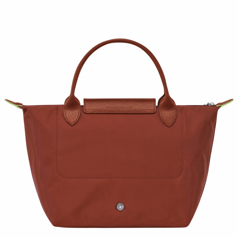 Torebka Longchamp Le Pliage Green S Damskie Brązowe Polska | L1621919404