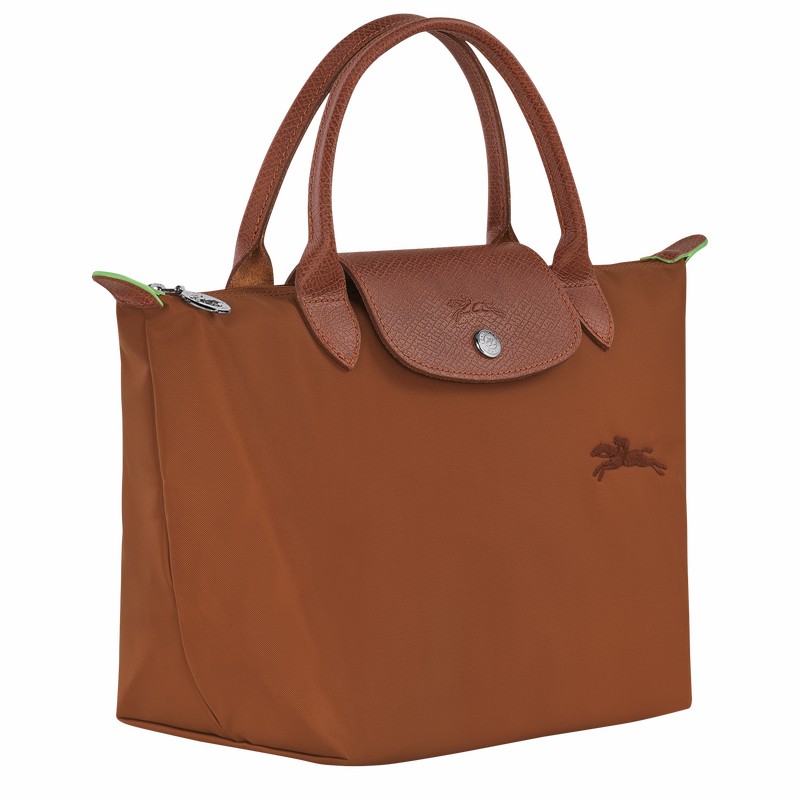 Torebka Longchamp Le Pliage Green S Damskie Brązowe Polska | L1621919504