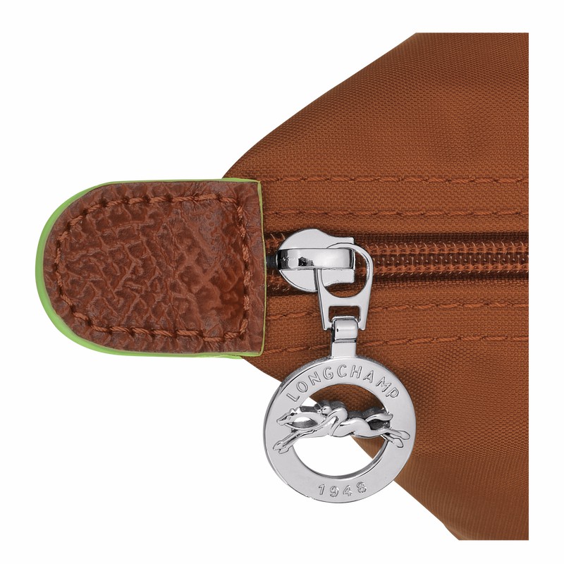 Torebka Longchamp Le Pliage Green S Damskie Brązowe Polska | L1621919504