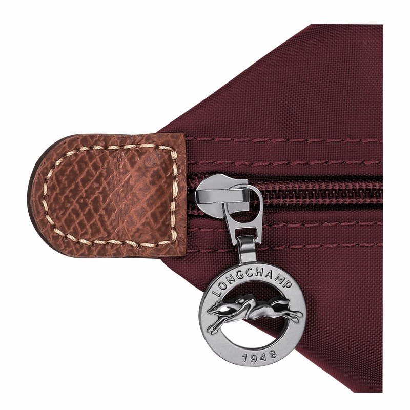 Torebka Longchamp Le Pliage Original M Damskie Bordowe Polska | L1623089P87