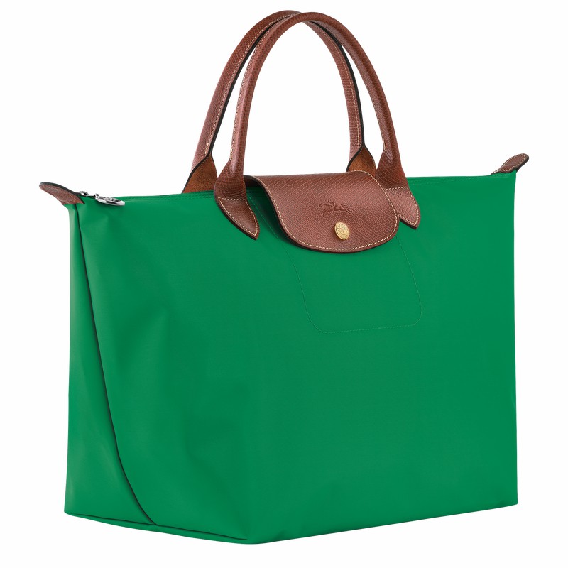 Torebka Longchamp Le Pliage Original M Damskie Zielone Polska | L1623089P88