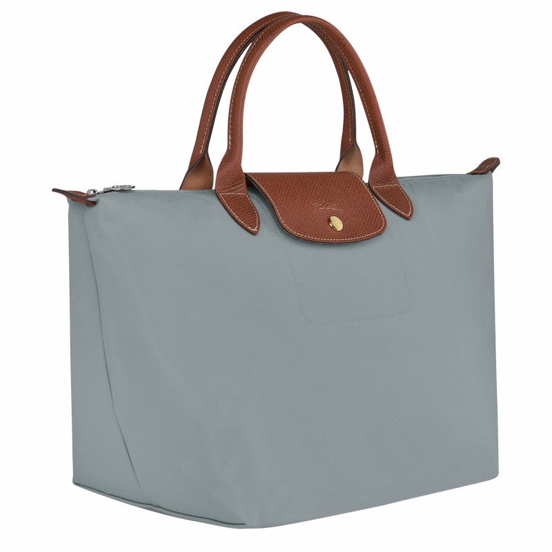 Torebka Longchamp Le Pliage Original M Damskie Szare Polska | L1623089P80