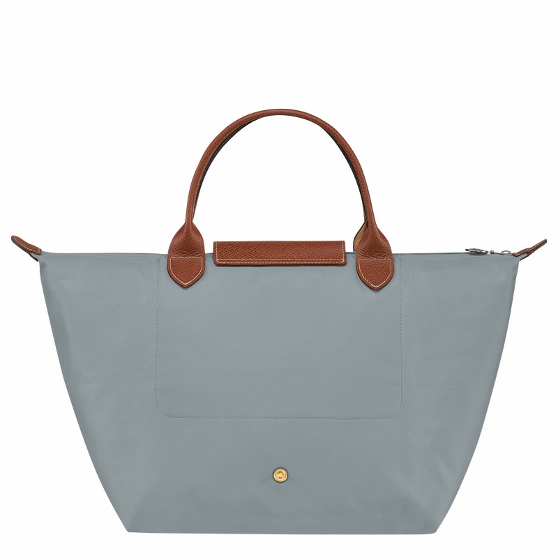 Torebka Longchamp Le Pliage Original M Damskie Szare Polska | L1623089P80