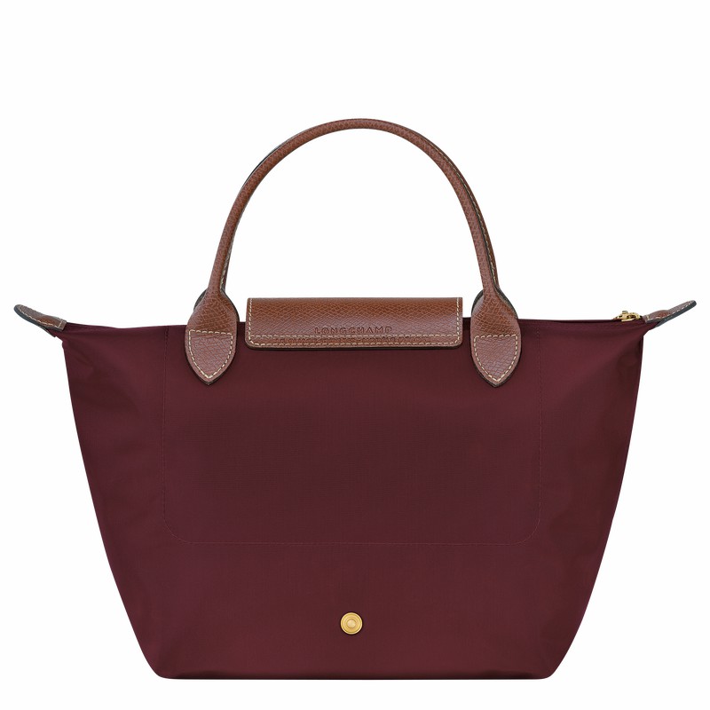 Torebka Longchamp Le Pliage Original S Damskie Bordowe Polska | L1621089P87