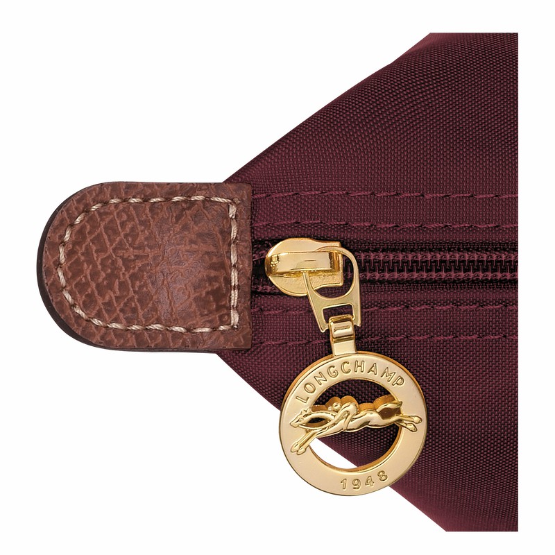 Torebka Longchamp Le Pliage Original S Damskie Bordowe Polska | L1621089P87