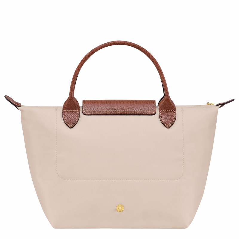 Torebka Longchamp Le Pliage Original S Damskie Białe Polska | L1621089P71