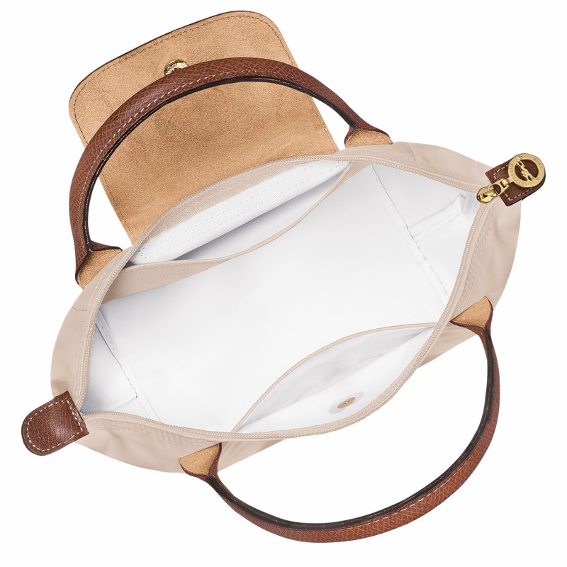 Torebka Longchamp Le Pliage Original S Damskie Białe Polska | L1621089P71