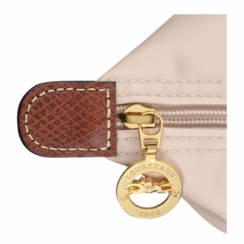 Torebka Longchamp Le Pliage Original S Damskie Białe Polska | L1621089P71