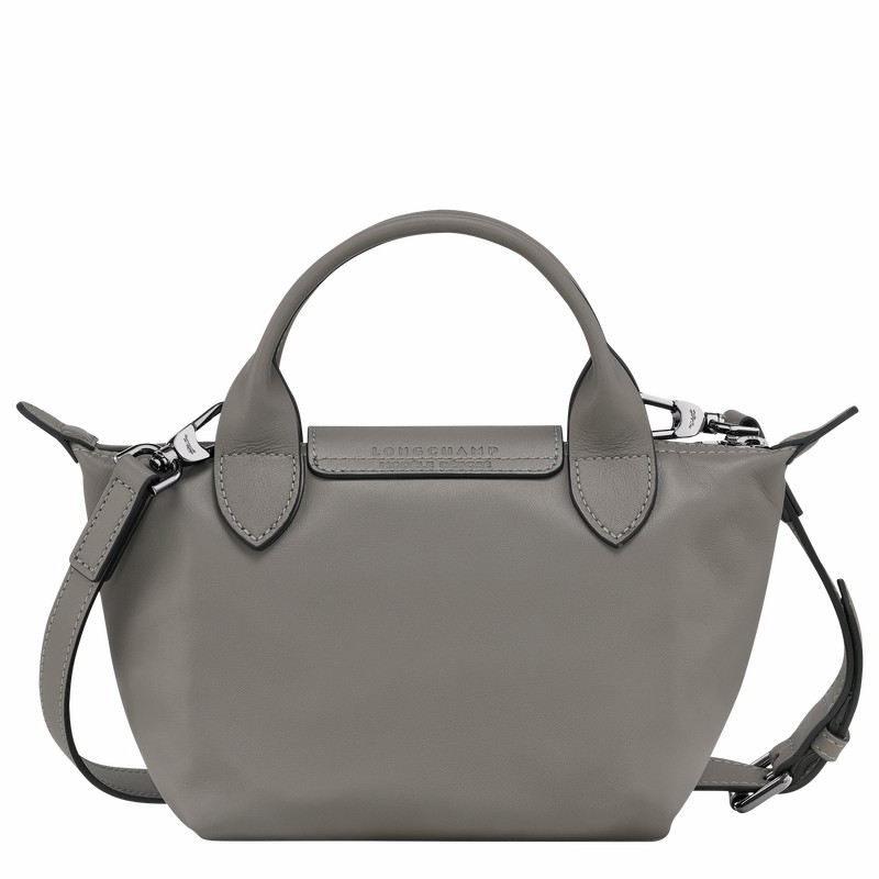 Torebka Longchamp Le Pliage Xtra XS Damskie Szare Polska | L1500987P55