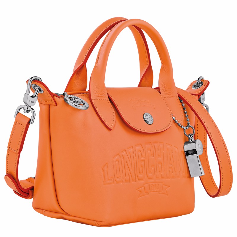 Torebka Longchamp Le Pliage Xtra XS Damskie Pomarańczowe Polska | L1500HEY017