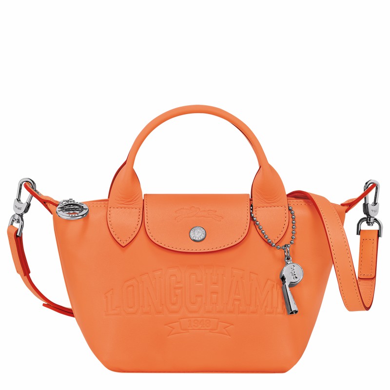 Torebka Longchamp Le Pliage Xtra XS Damskie Pomarańczowe Polska | L1500HEY017