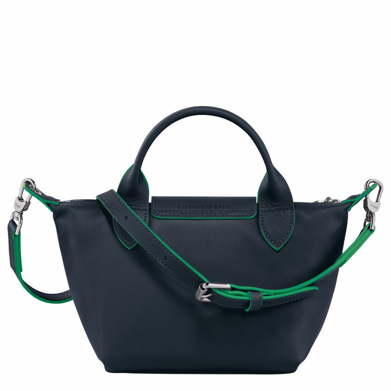 Torebka Longchamp Le Pliage Xtra XS Damskie Granatowe Polska | L1500HEY556