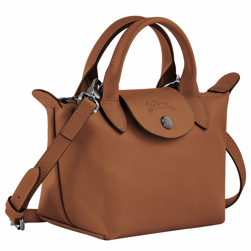 Torebka Longchamp Le Pliage Xtra XS Damskie Brązowe Polska | L1500987504