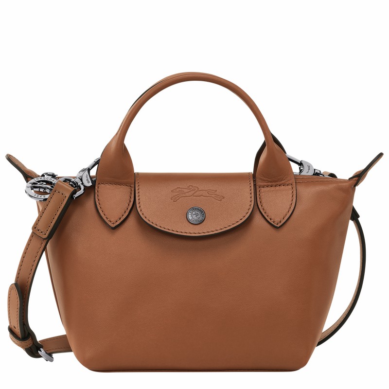 Torebka Longchamp Le Pliage Xtra XS Damskie Brązowe Polska | L1500987504