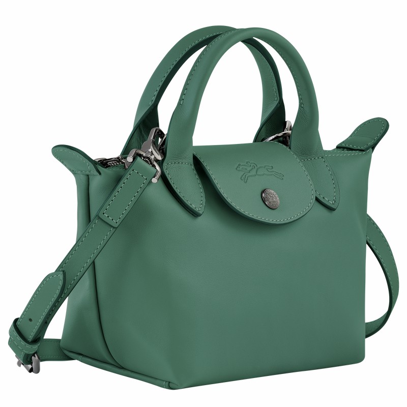 Torebka Longchamp Le Pliage Xtra XS Damskie Oliwkowe Polska | L1500987D90