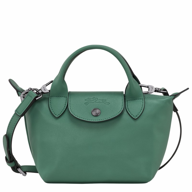 Torebka Longchamp Le Pliage Xtra XS Damskie Oliwkowe Polska | L1500987D90