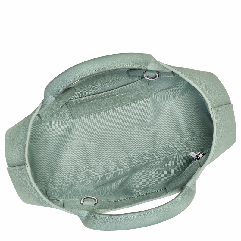 Torebka Longchamp Le Roseau S Damskie Celadon Polska | 10280HFP282