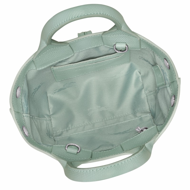 Torebka Longchamp Le Roseau XS Damskie Celadon Polska | 10278HFP282